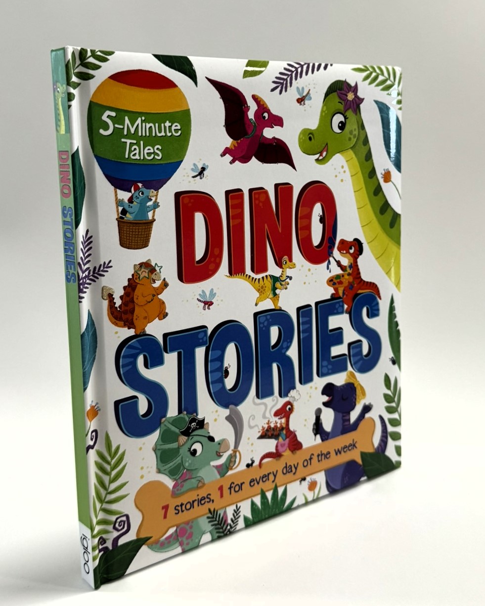 5-Minute Tales: Dino Stories – Roaring Adventures for Little Explorers!